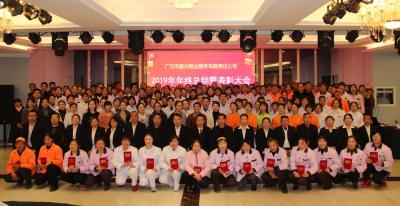 2019年年终总结暨表彰大会合照